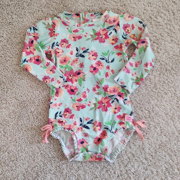 Ruffle Butts Swim Ruffle Butts 2t Swimsuit Rashguard Rash Guard